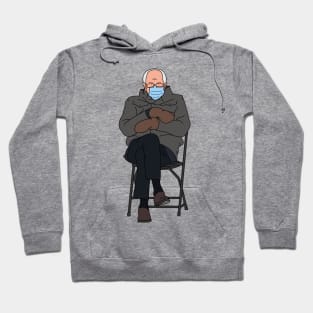 Bernie Sanders Meme Inauguration Day Hoodie